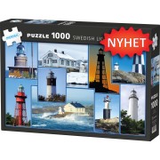 Pussel Swedish Lighthouses 1000 bitar